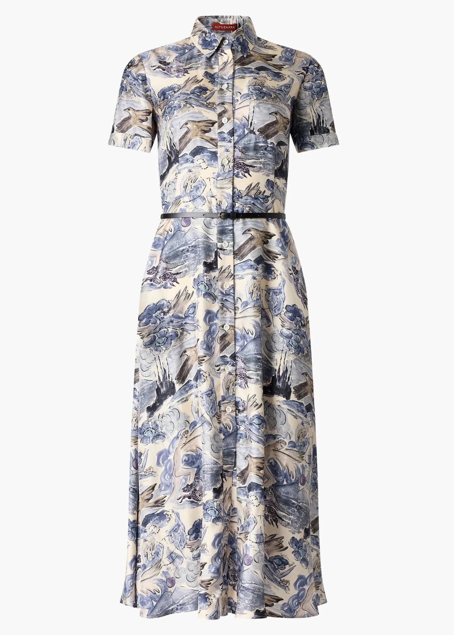 Kiera Dress (Berry Blue Mythical)