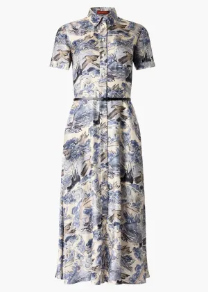 Kiera Dress (Berry Blue Mythical)
