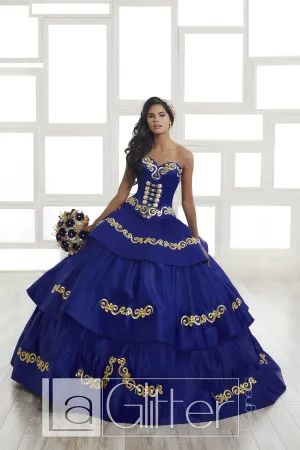 LA Glitter Quinceanera Dress 24022