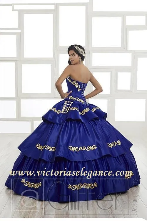 LA Glitter Quinceanera Dress 24022