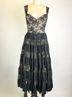 Lace 1950s Dress