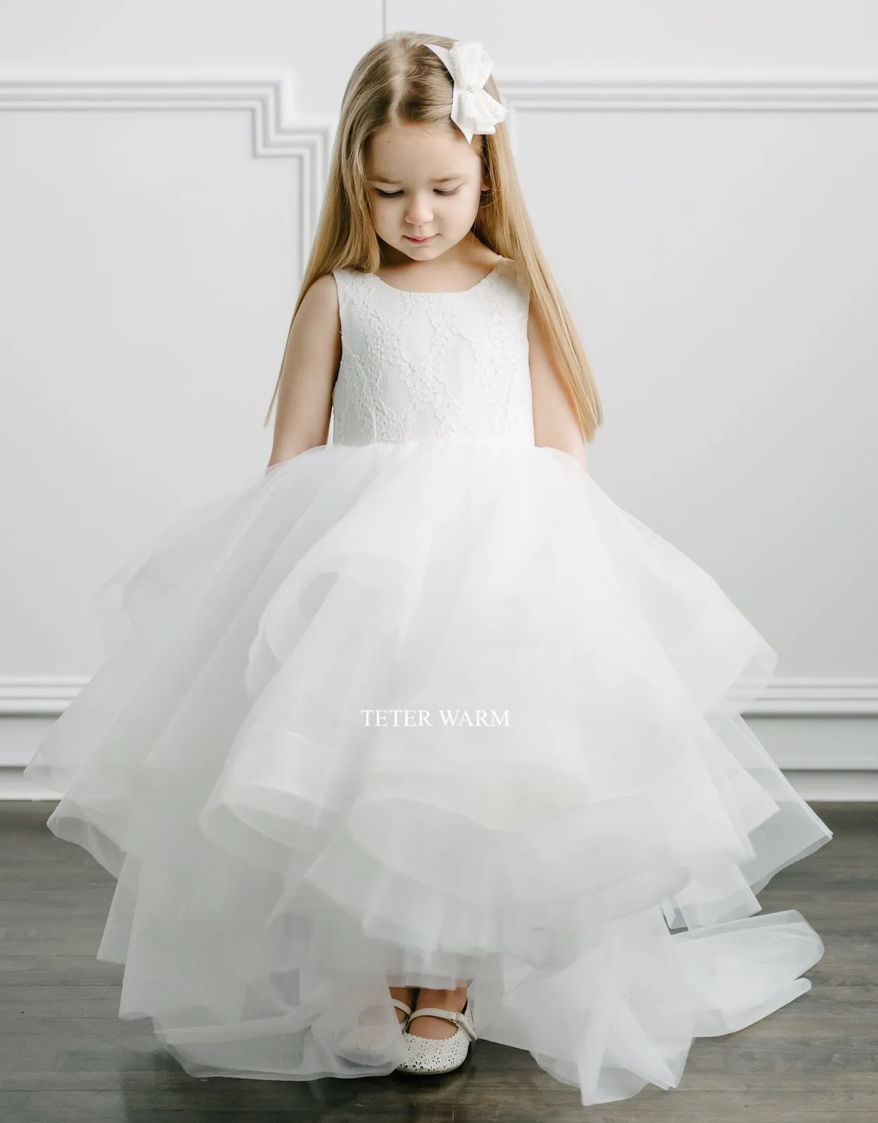 Lace Horsehair Dress FS01