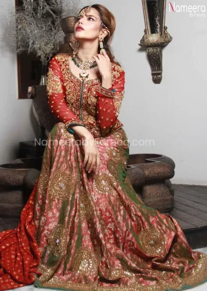 Latest Lehenga Choli Pakistani for Girls Online #BR191