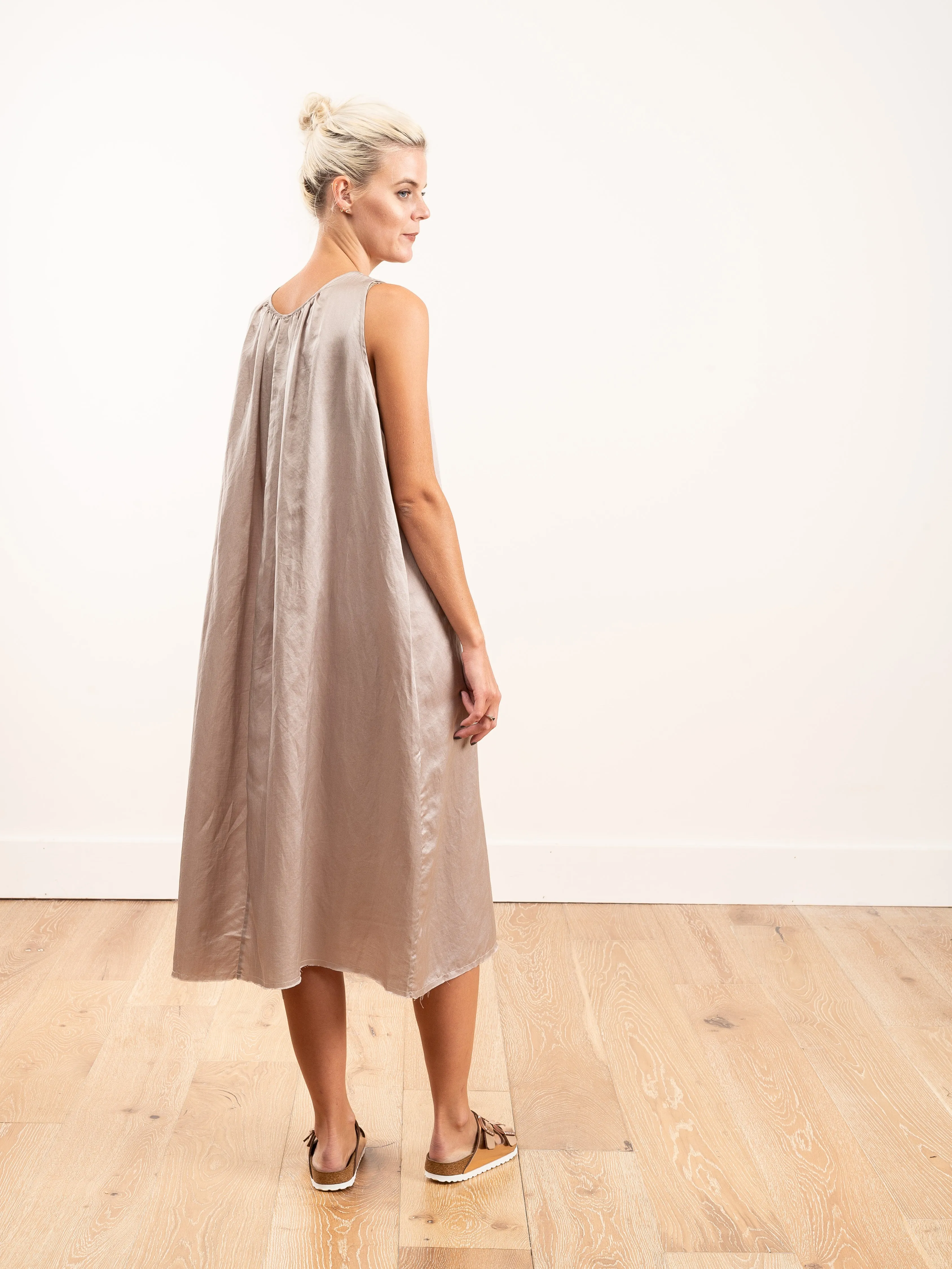 laurie dress - porcelain