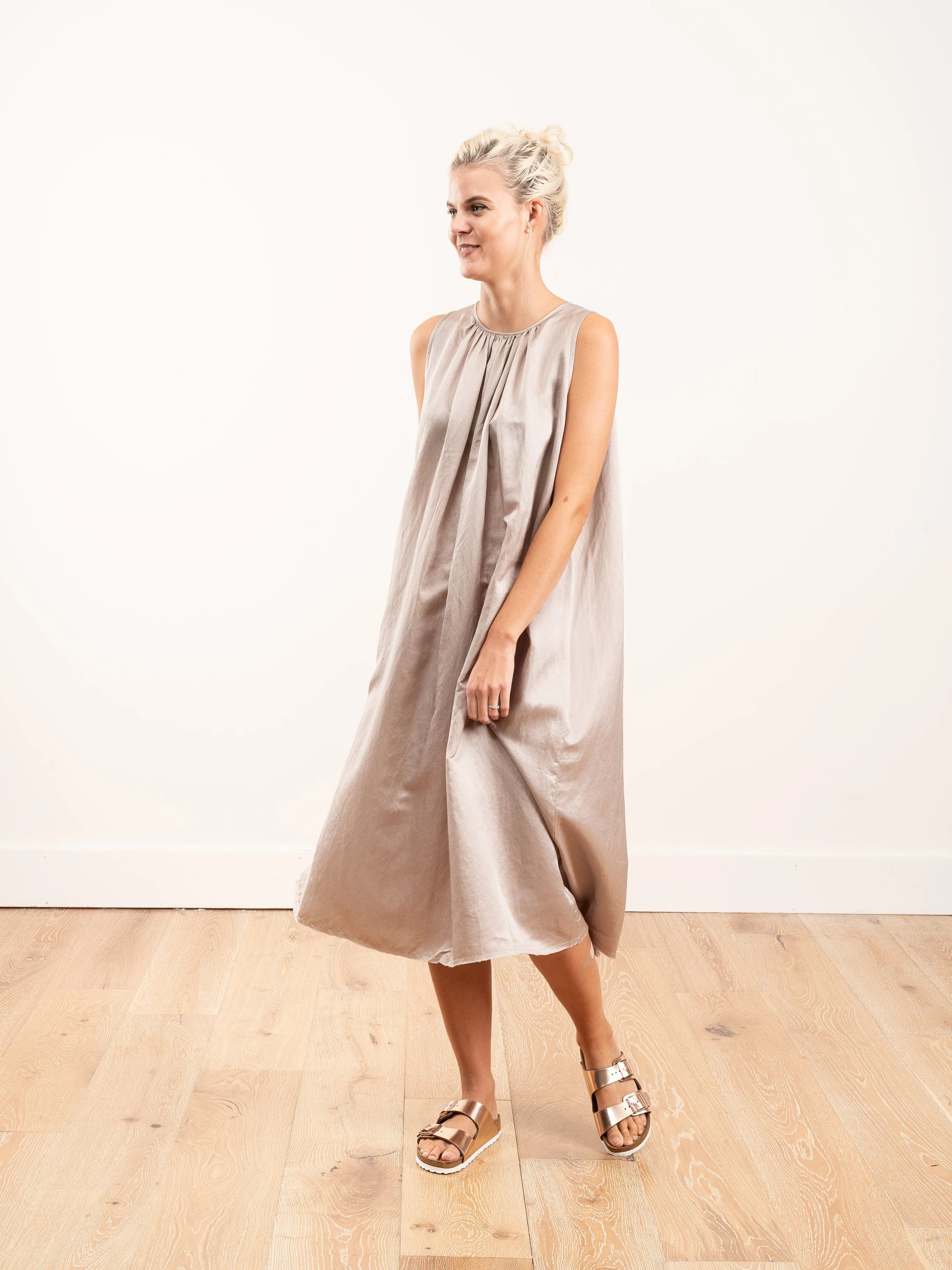 laurie dress - porcelain