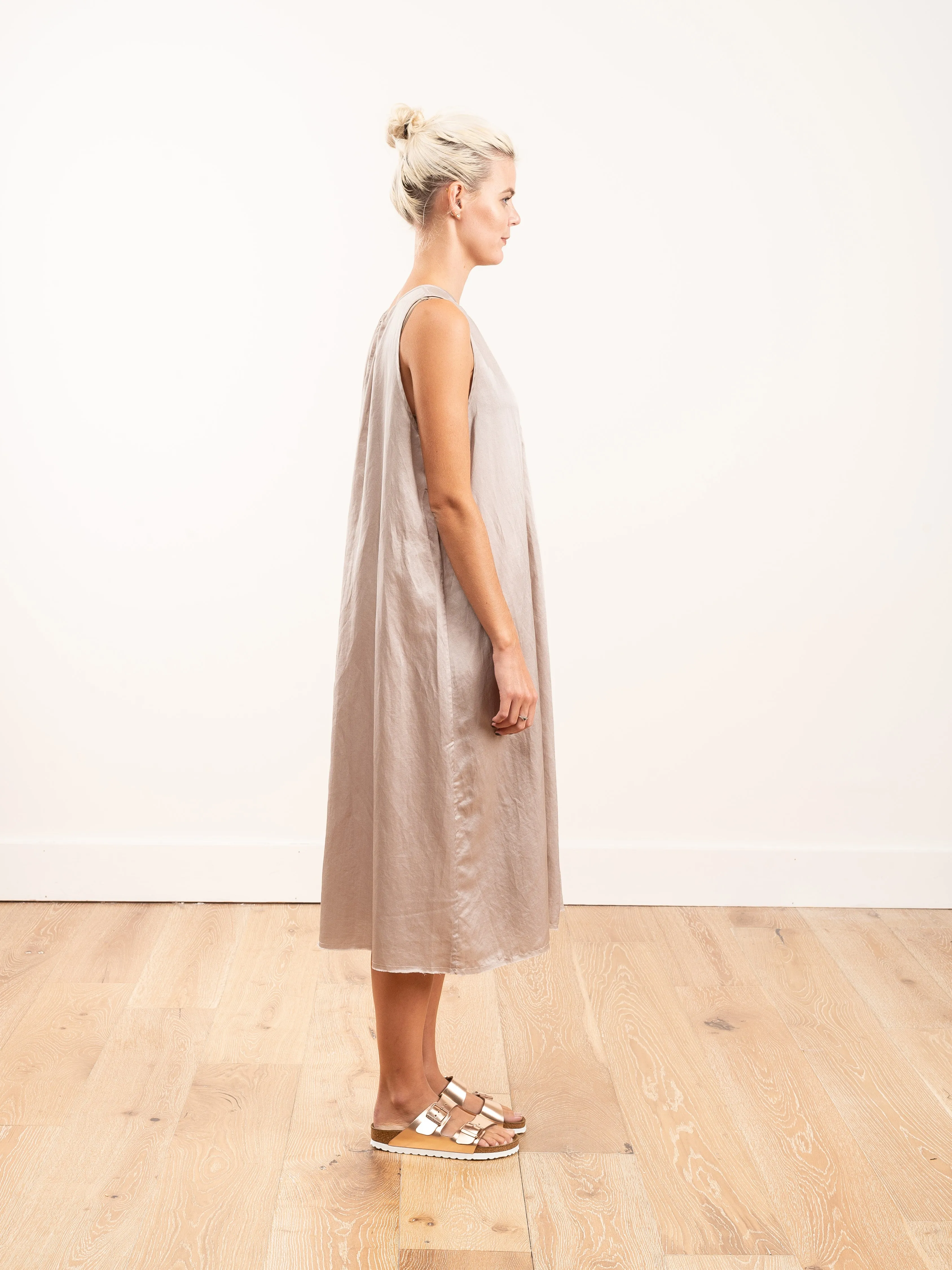 laurie dress - porcelain