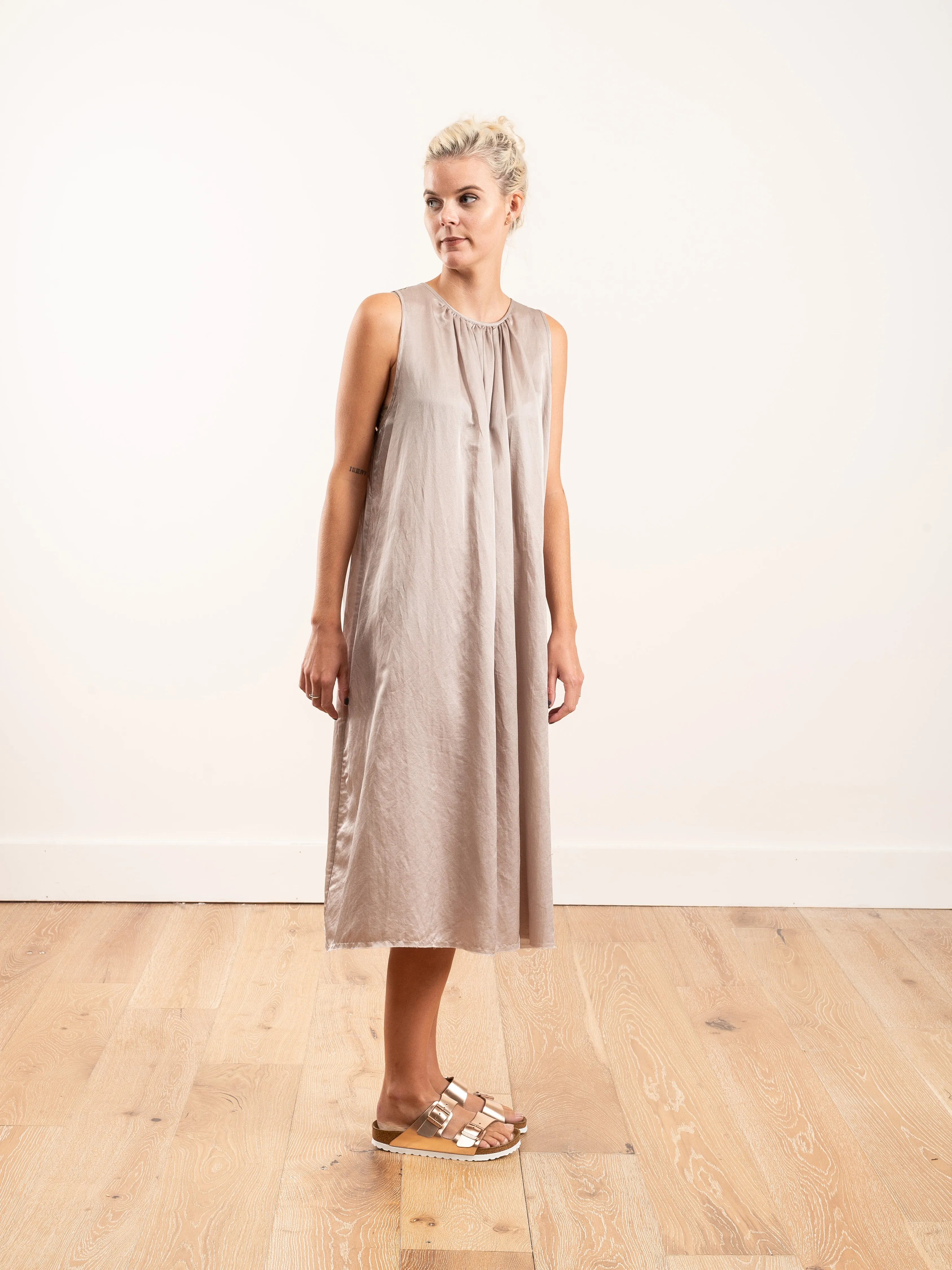 laurie dress - porcelain