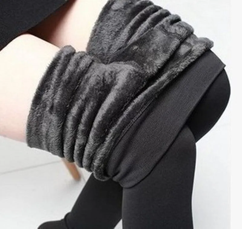 Madison - Thick Stretchy Plus Velvet Woman's Leggings