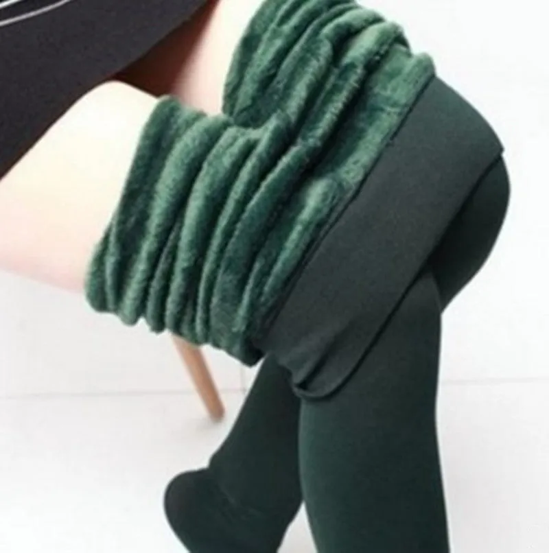 Madison - Thick Stretchy Plus Velvet Woman's Leggings