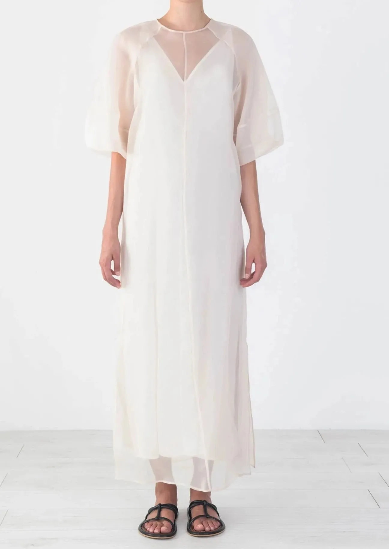 Manica Organza Dress, Rice