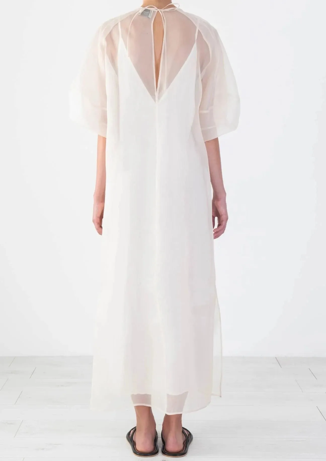Manica Organza Dress, Rice