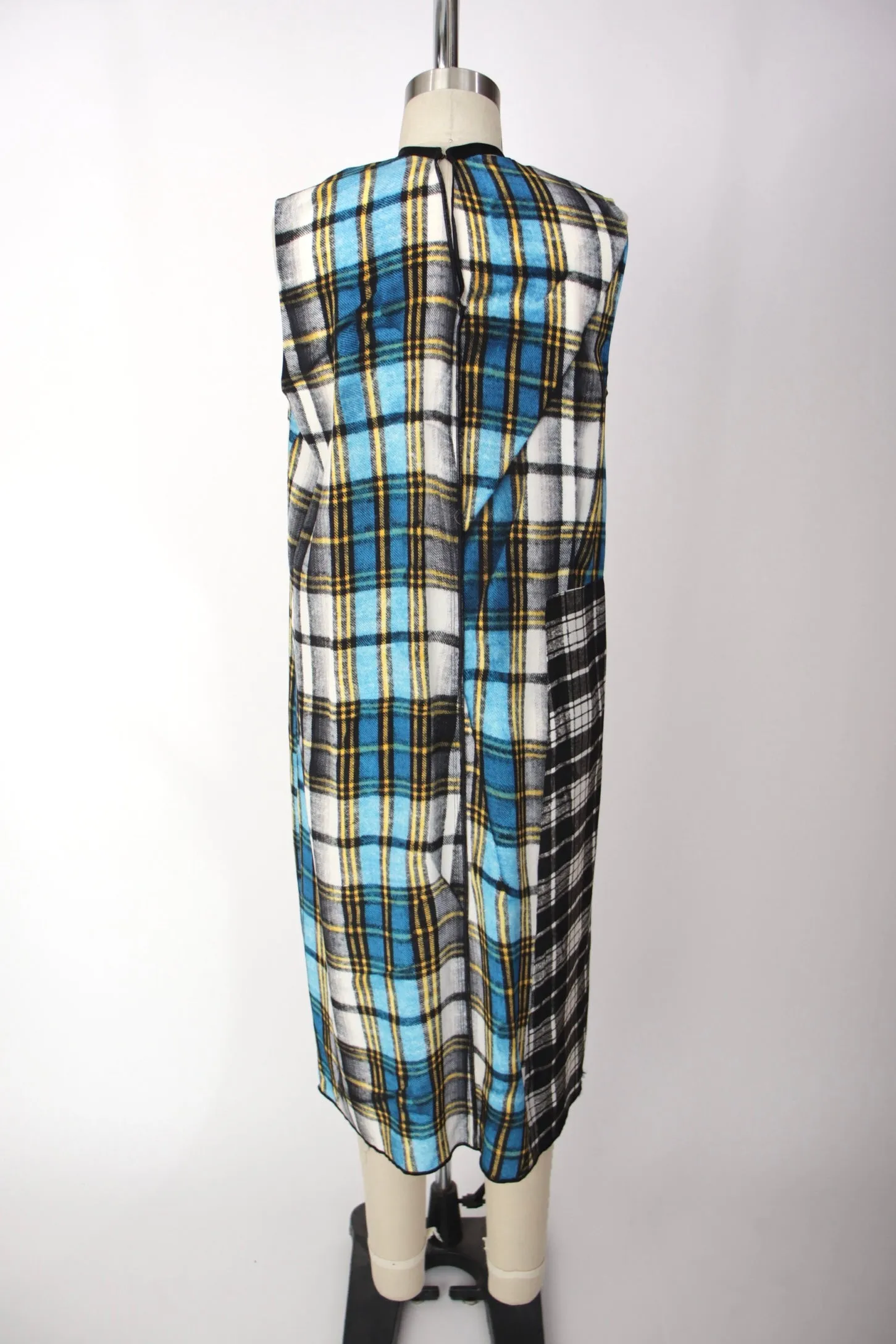 Marc Jacobs Chiffon Tartan Dress