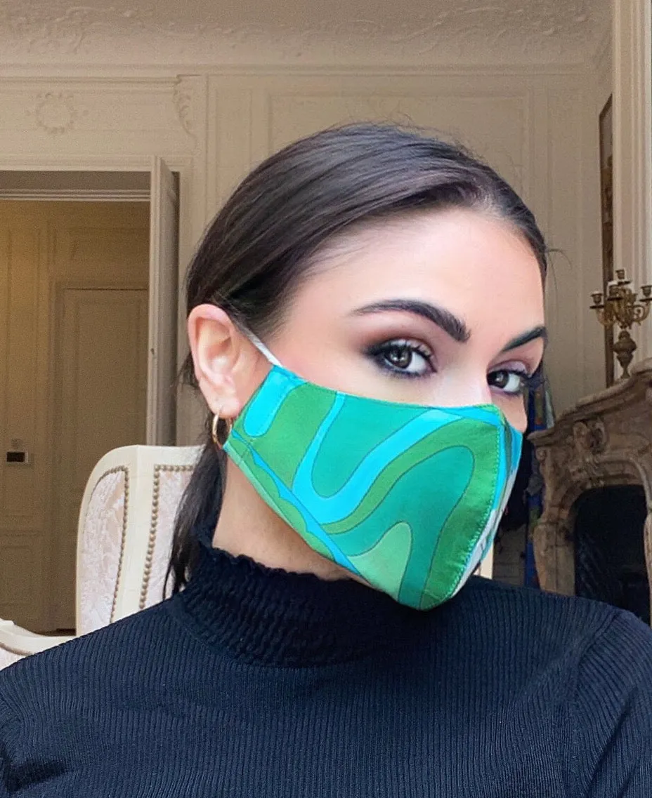 Mask - Riveria Blue/Green Mask