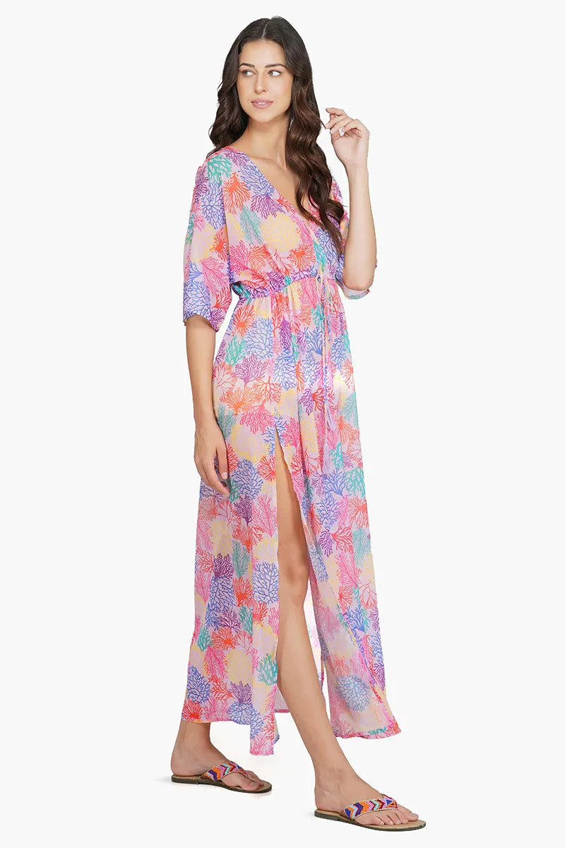 Mauve Sedge Rush Maxi Dress