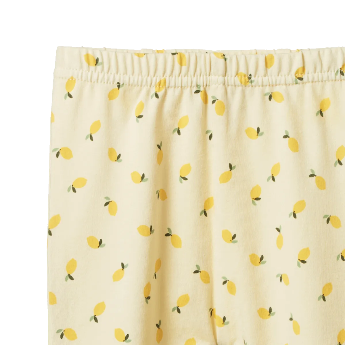 Nature Baby Leggings - Petite Lemon Cream