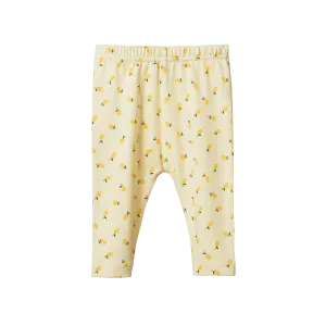 Nature Baby Leggings - Petite Lemon Cream