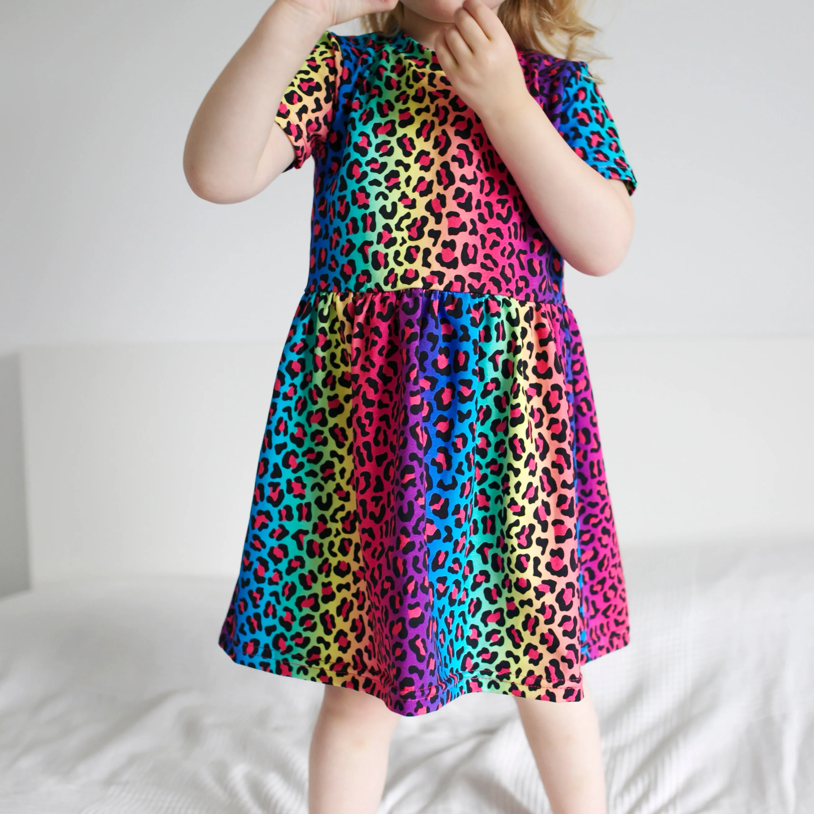 Neon Leopard Dress