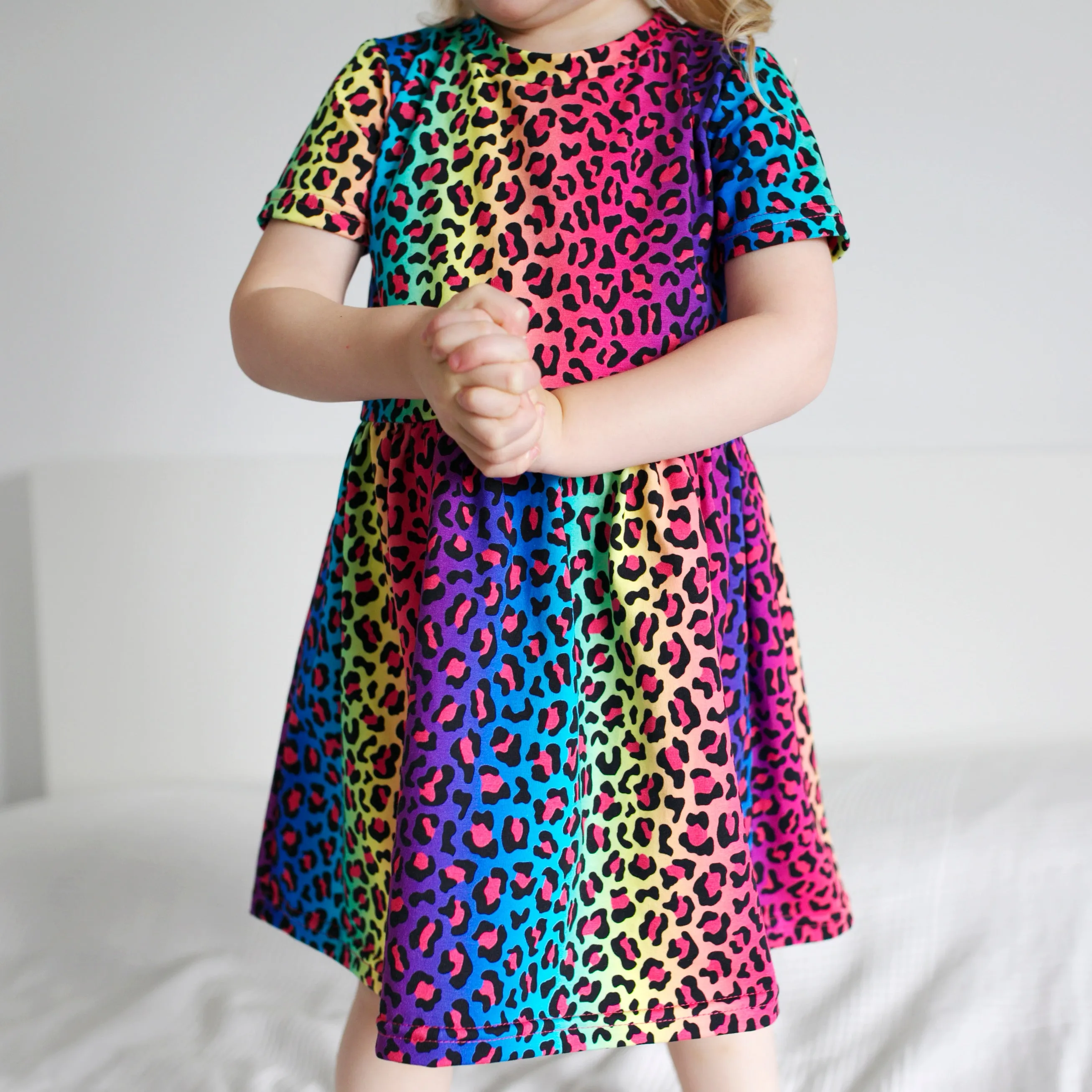 Neon Leopard Dress