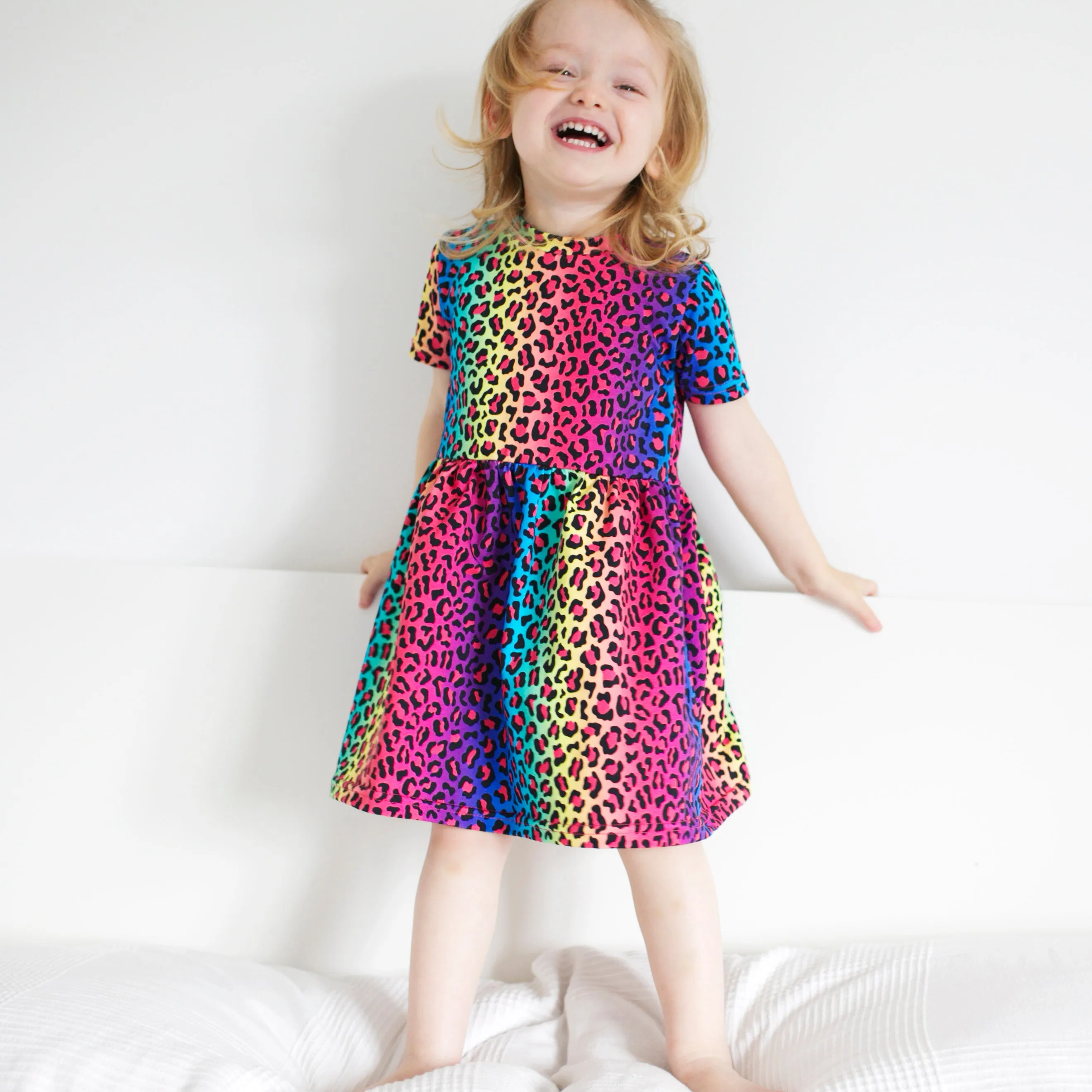 Neon Leopard Dress