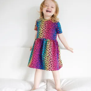 Neon Leopard Dress