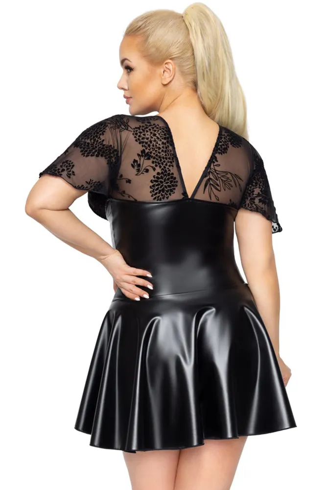 Noir Handmade Plus Size Short Dress