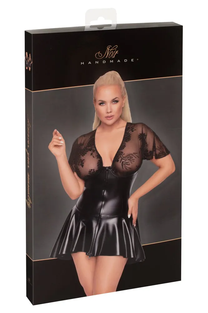 Noir Handmade Plus Size Short Dress