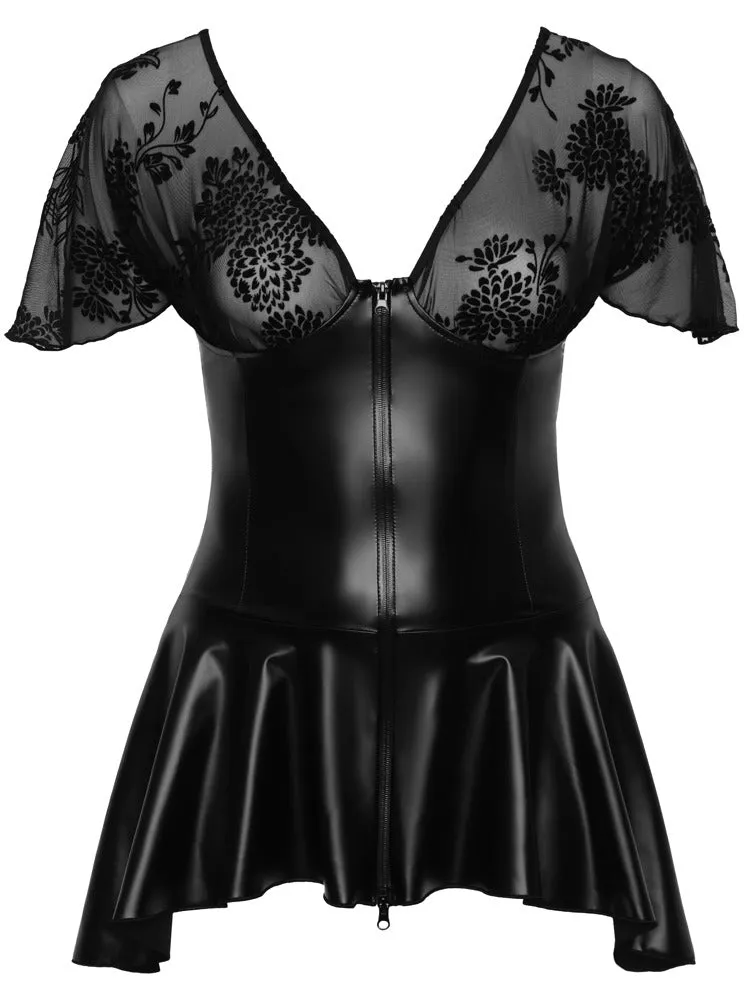 Noir Handmade Plus Size Short Dress