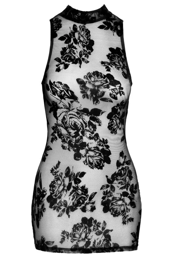 Noir Handmade Short Mesh Dress