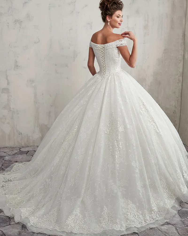 Off The Shoulder Light Blue Quinceanera Dresses with Lace Appliques Beaded Ball Gown Sweet 16