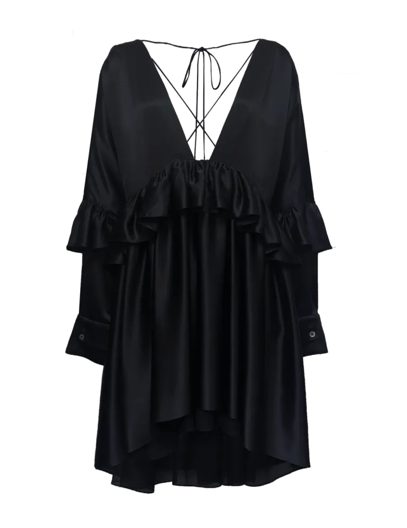 Ophelia Dress | Onyx