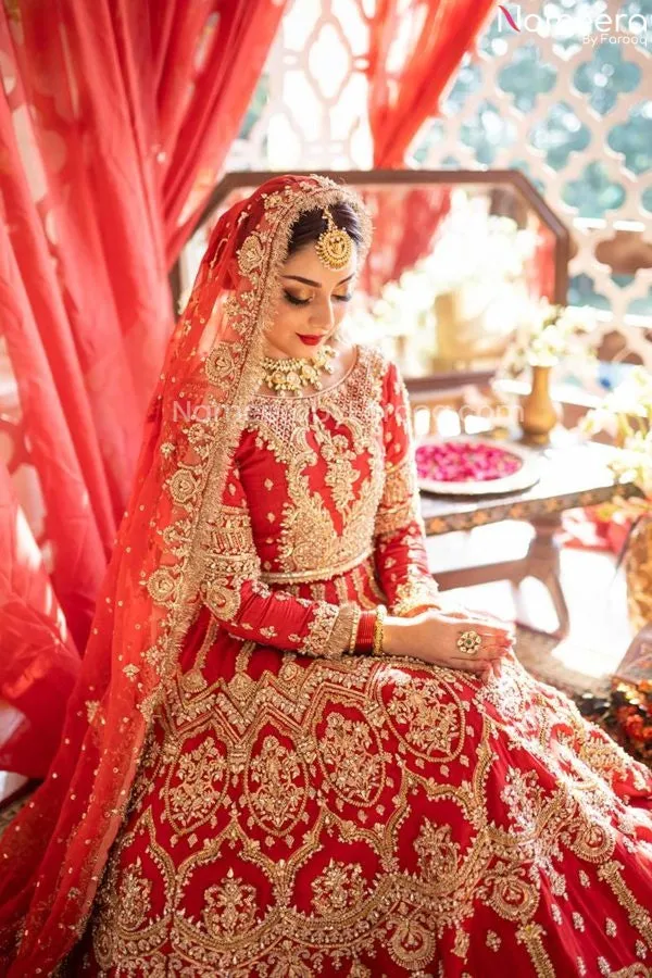Pakistani Skirt Lehenga with Crop Top Choli #BN1012