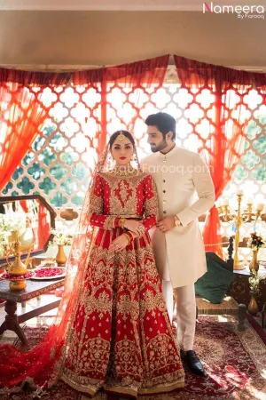 Pakistani Skirt Lehenga with Crop Top Choli #BN1012