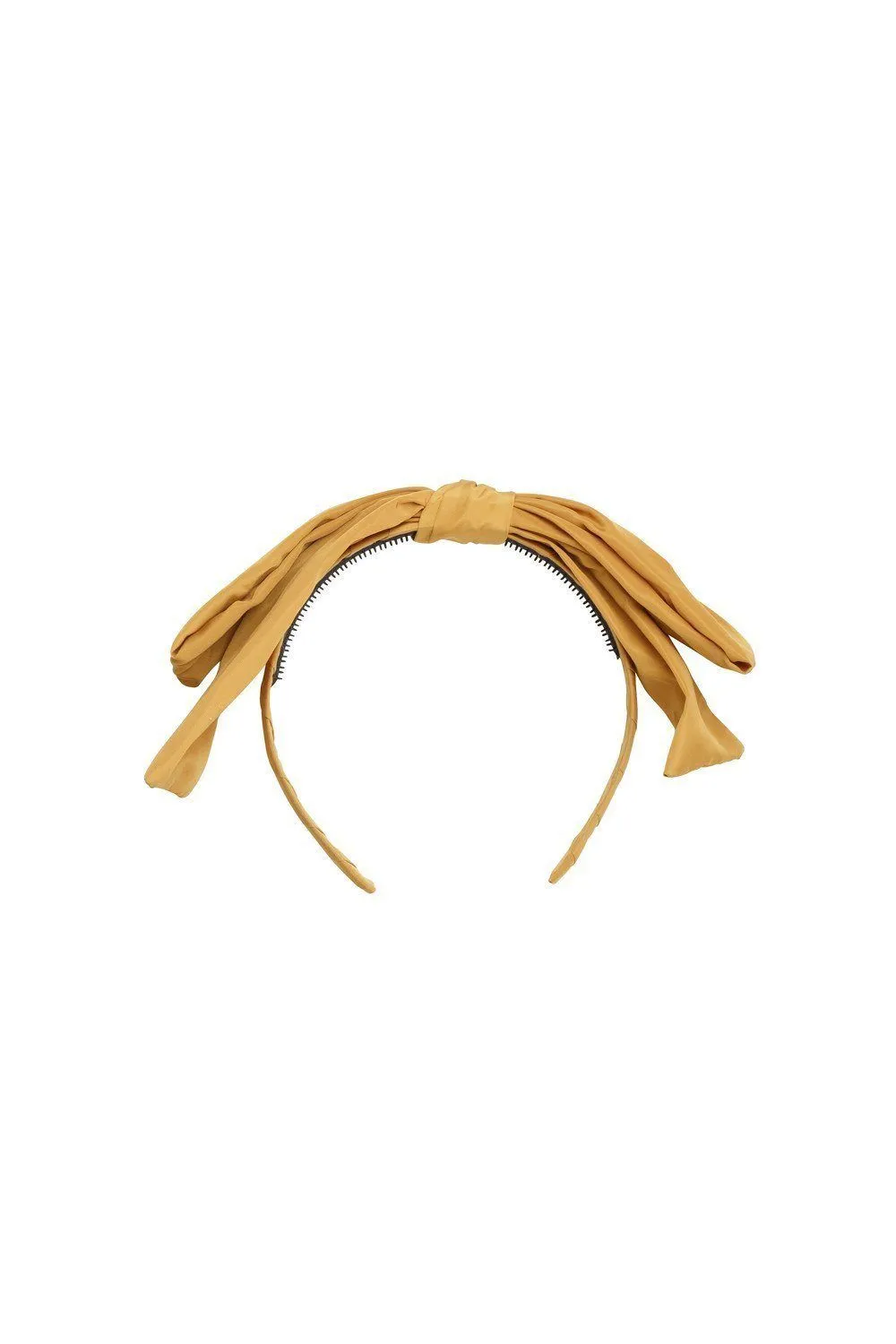 Party Bow Taffeta - Mustard