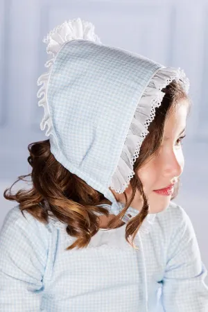 Petit Bebe Blue Tilda Bonnet