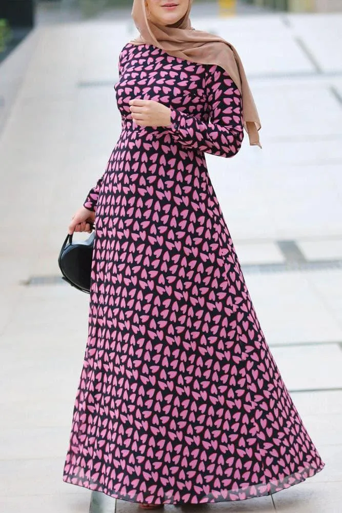 Pink Heart Dress