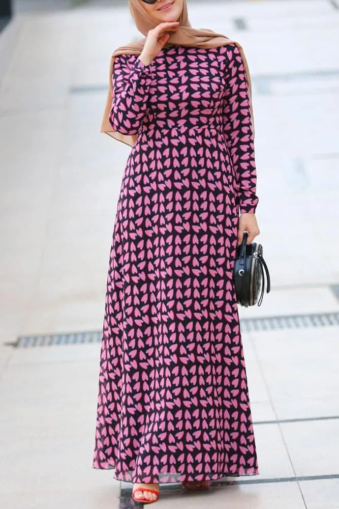 Pink Heart Dress