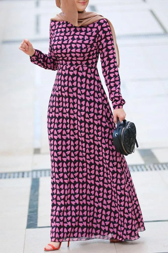 Pink Heart Dress