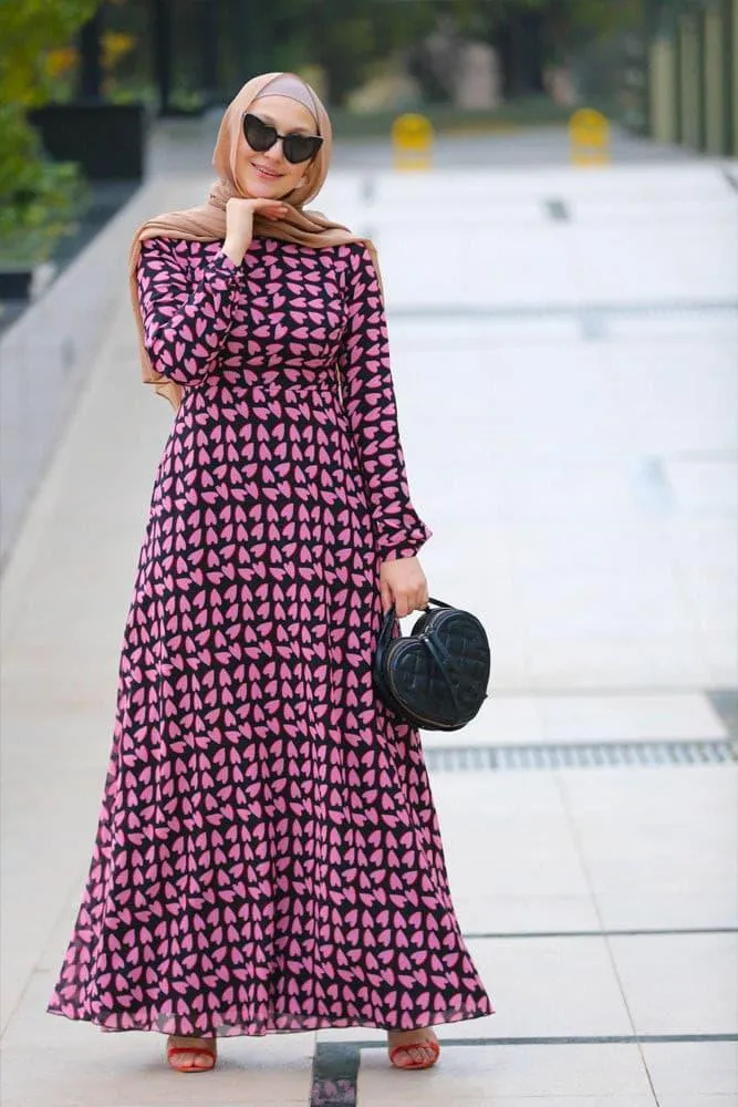 Pink Heart Dress
