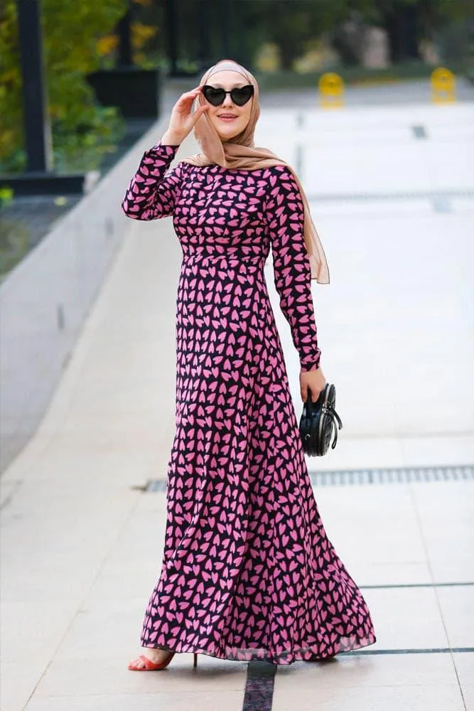 Pink Heart Dress