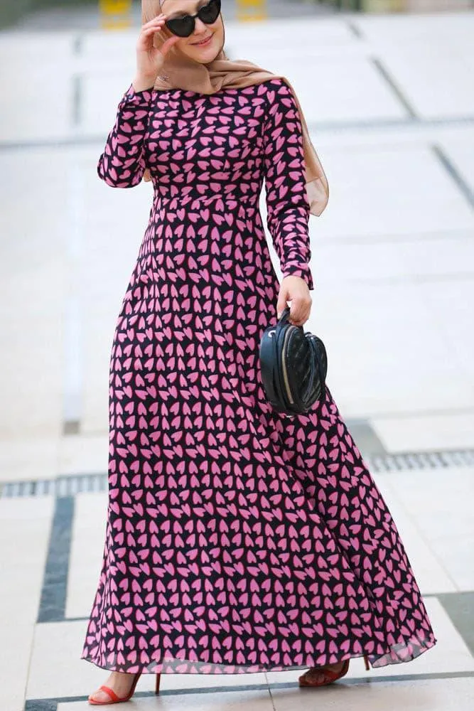 Pink Heart Dress
