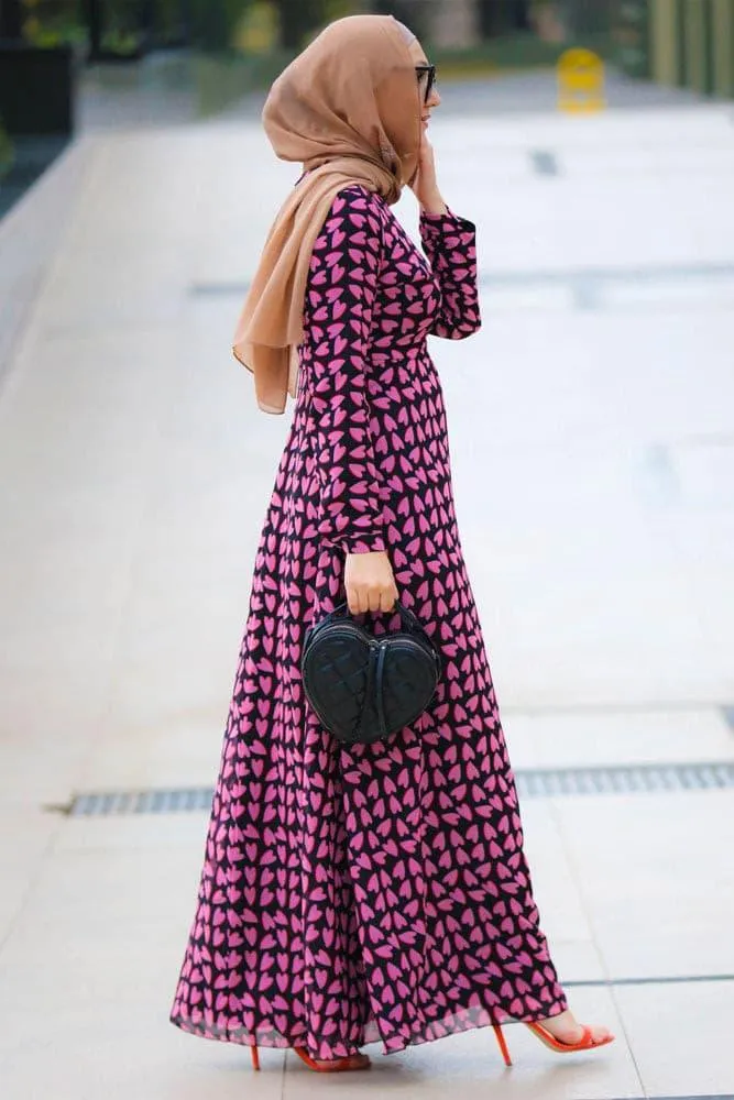 Pink Heart Dress