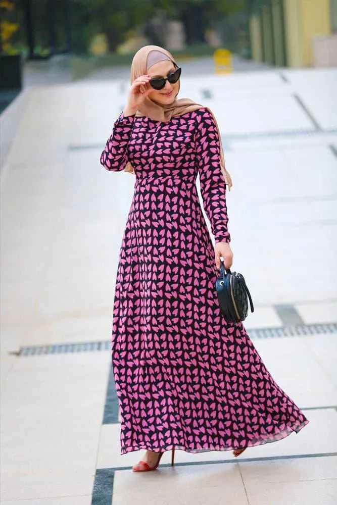 Pink Heart Dress