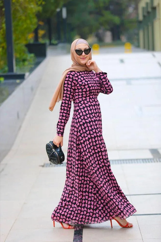 Pink Heart Dress