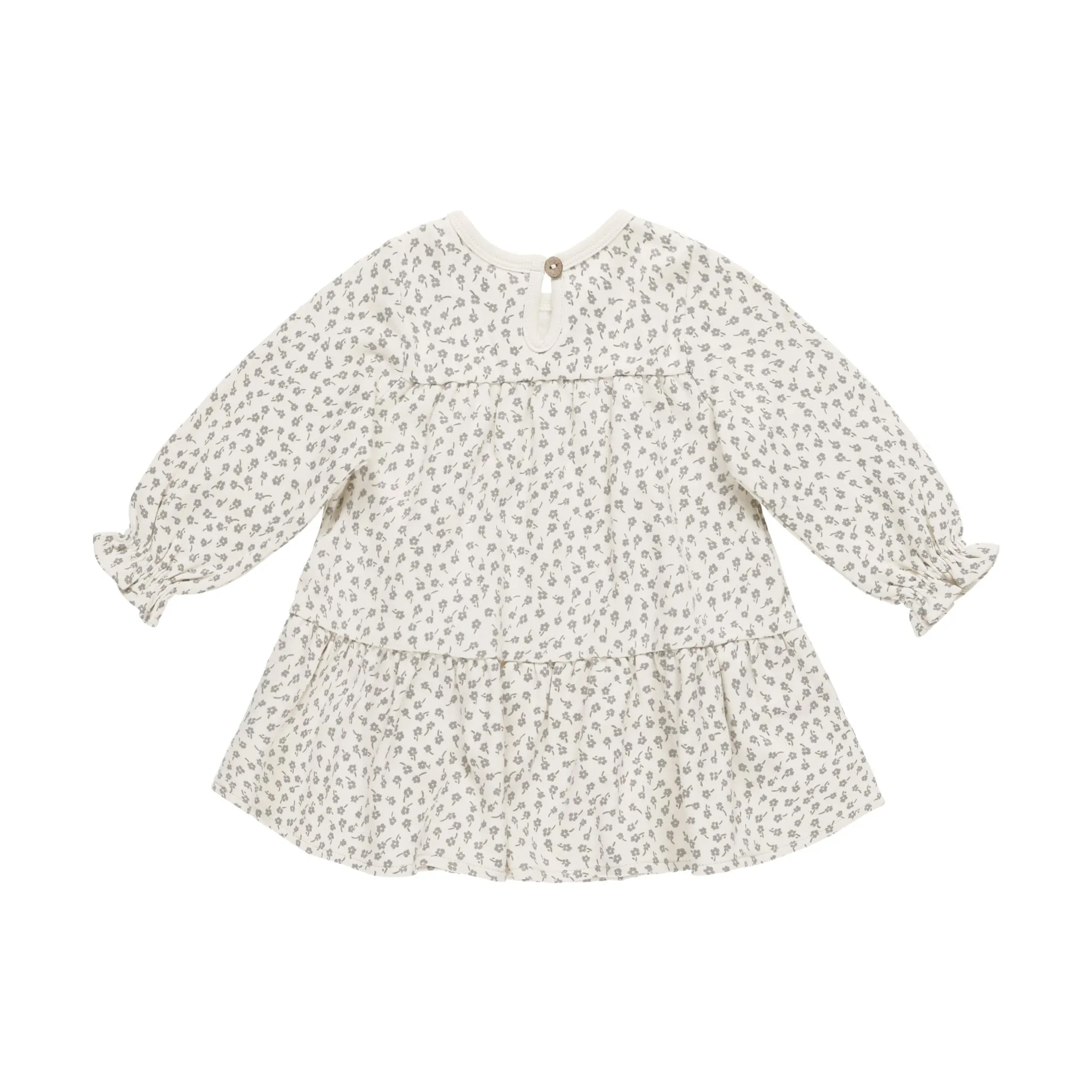 Quincy Mae Tiered Jersey Dress - Scatter