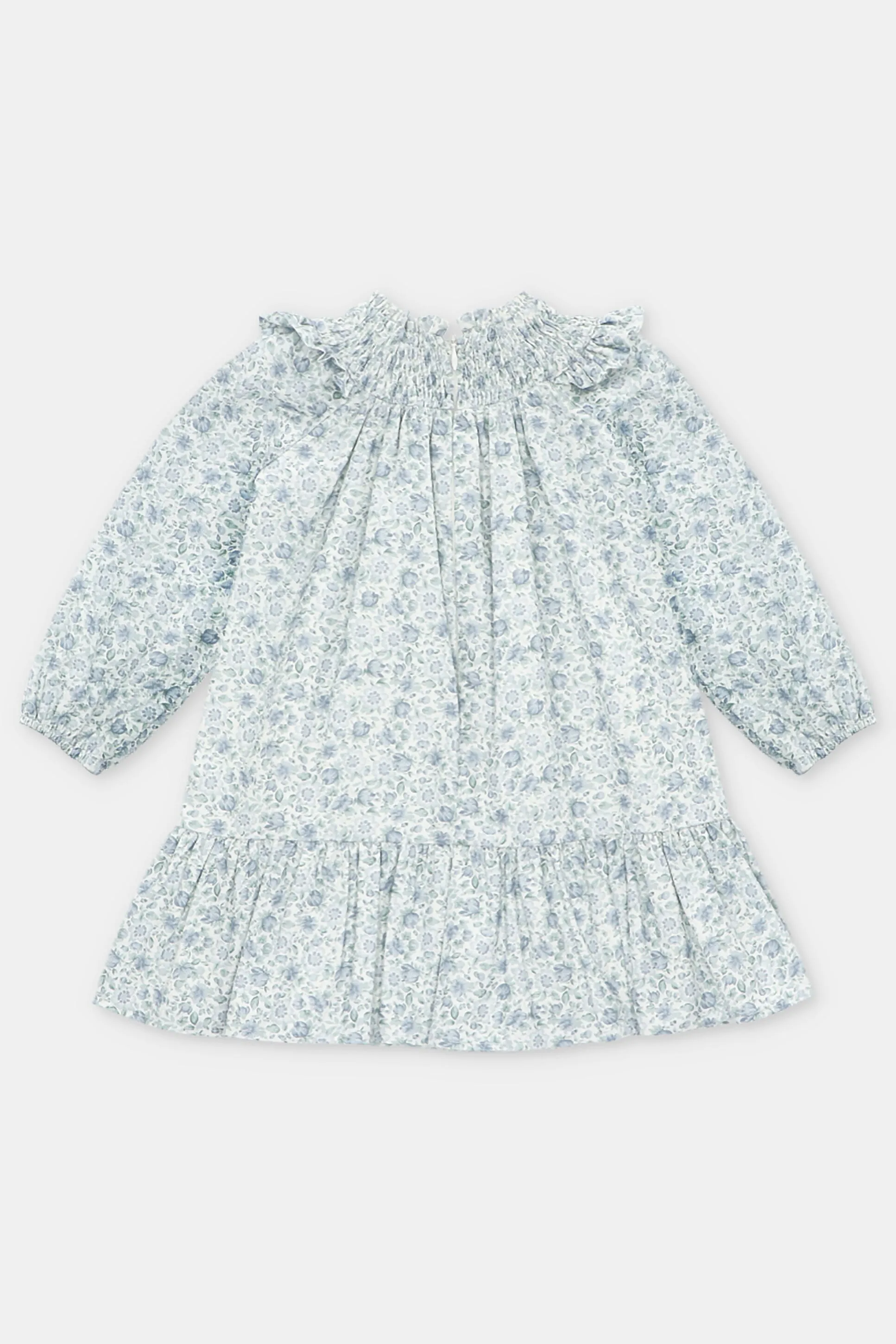 "Esme" Powder Blue Floral Dress