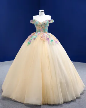 Real Photo Lace Quinceanera Dress Ball Gown Appliqued Elegant Princess Sweet 16 Dress vestidos de quinceañera