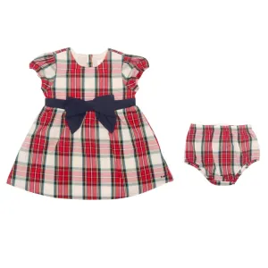 Red Tartan Evelyn Dress Set