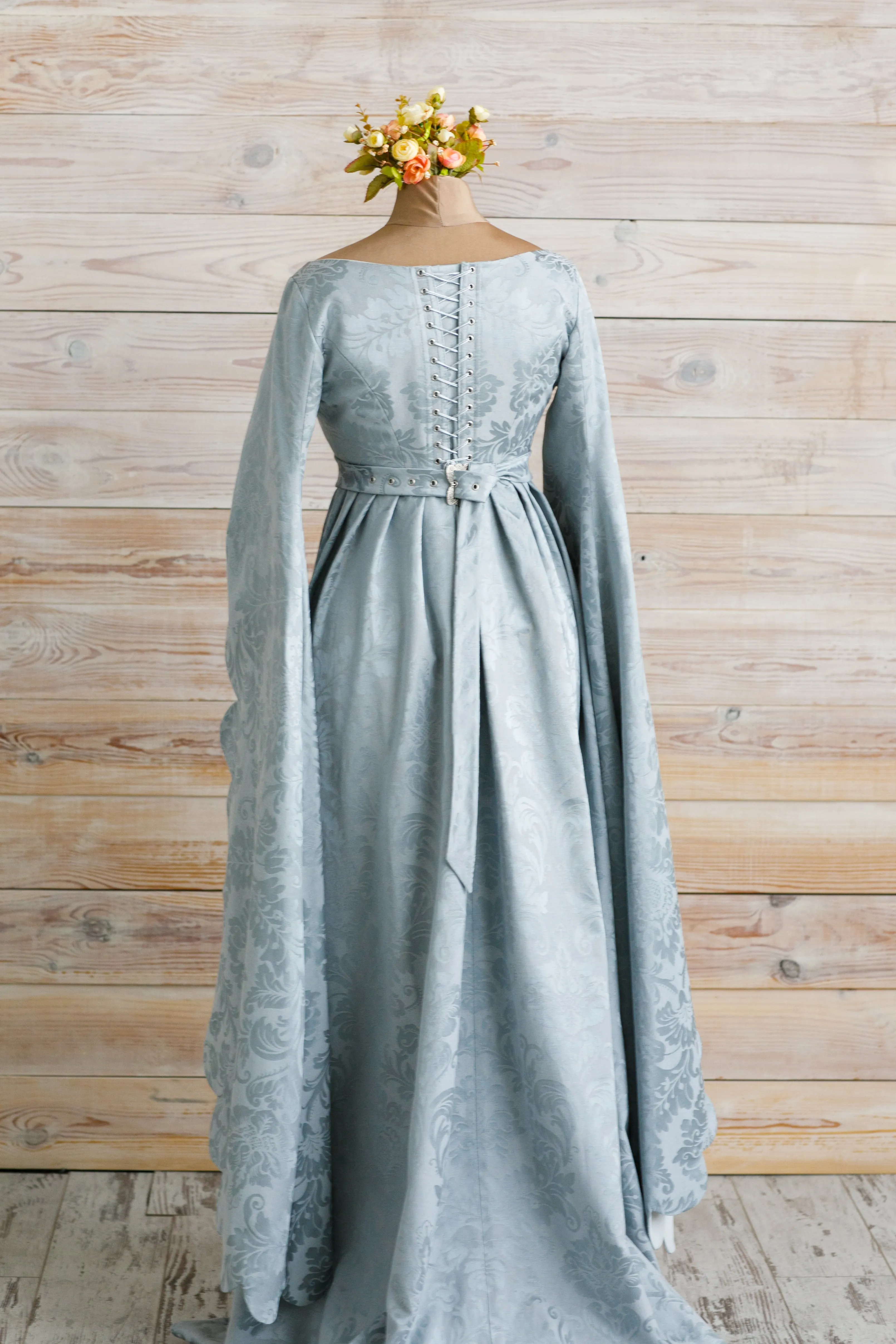 Renaissance White Queen dress, Wars of the Roses, Ren faire dress, Historical dress, Elizabeth Woodville