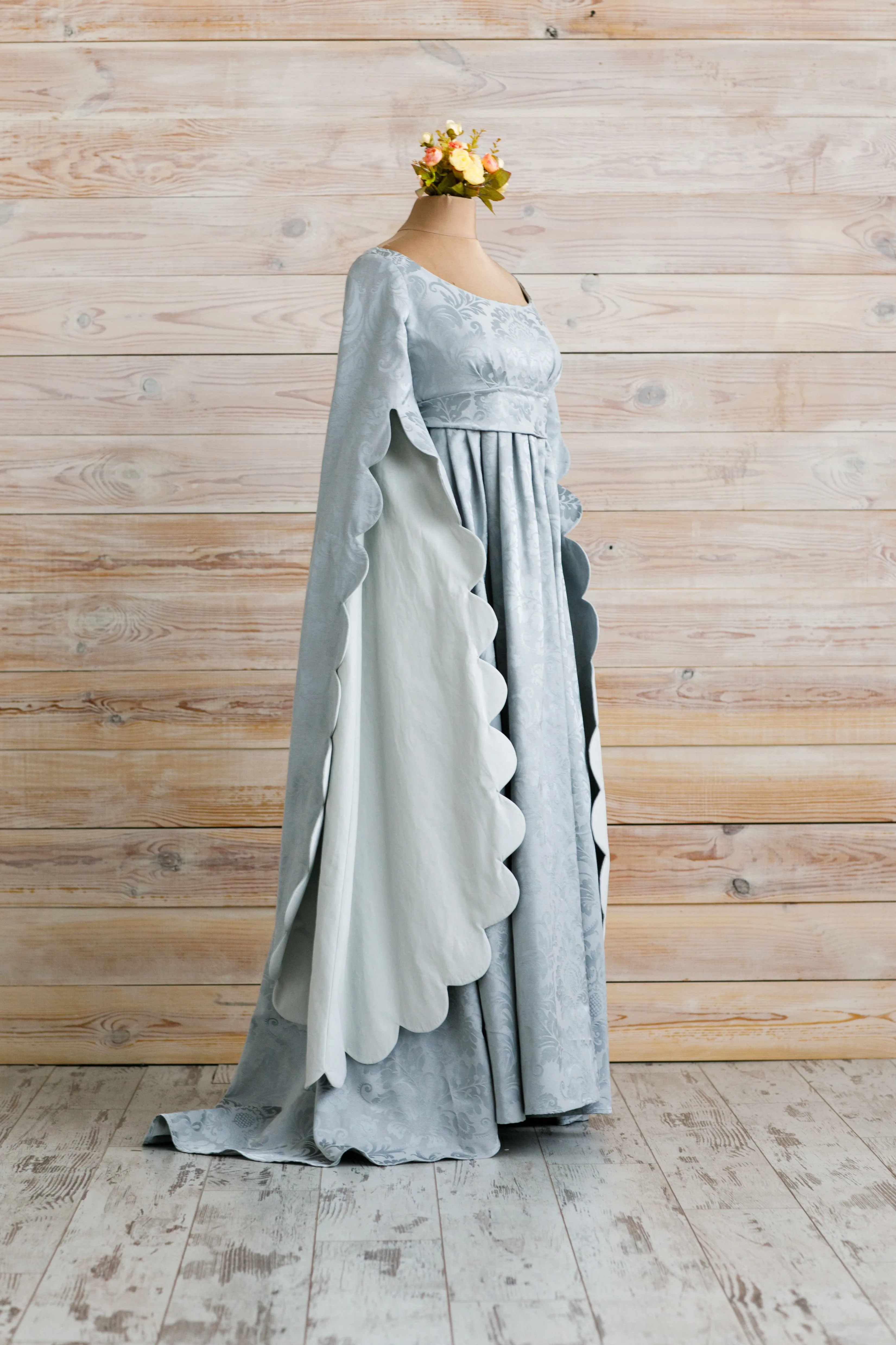 Renaissance White Queen dress, Wars of the Roses, Ren faire dress, Historical dress, Elizabeth Woodville