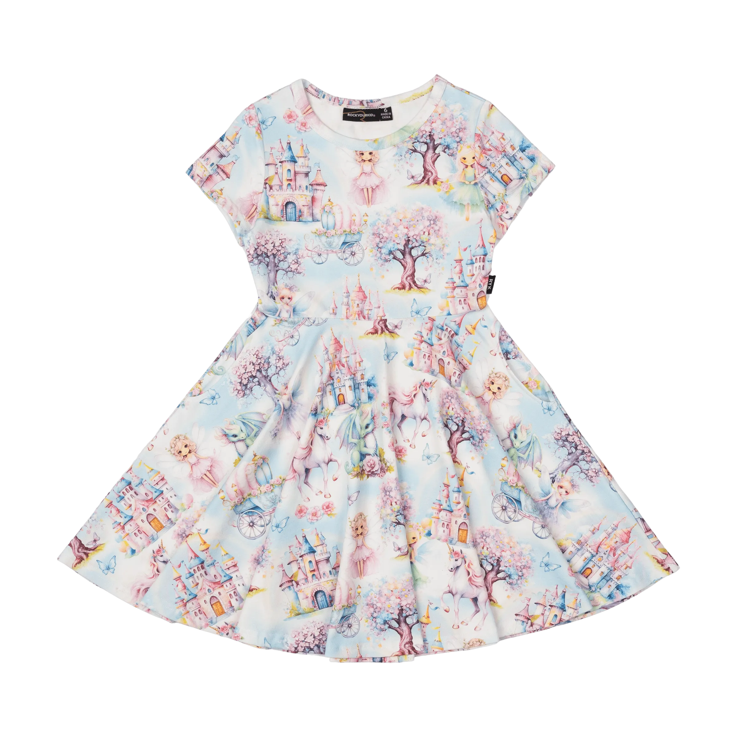 ROCK YOUR BABY FAIRY LAND WAISTED DRESS